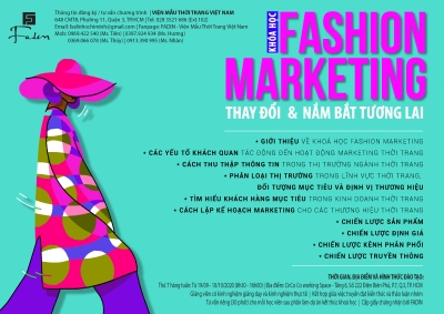 Fadin - Chương trình đào tạo Marketing Thời trang